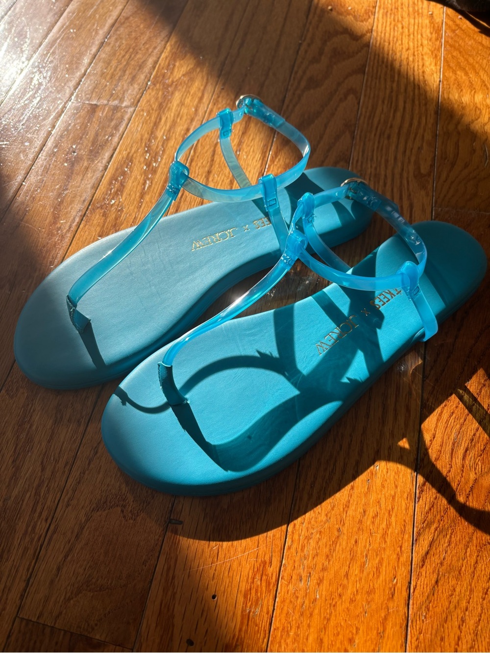 TKEES X J. Crew Jelly Sandal